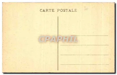 Château-Landon — Kerk Notre-Dame (westzijde), 11e eeuw — Edit. M. Catillat — Achterkant