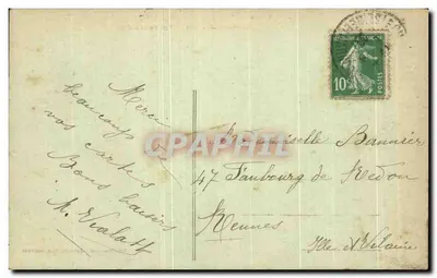 Fontaine-le-Pert — Widok panoramiczny — Rewers