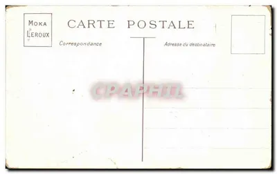 Escena pastoral con vacas — editor Moka Leroux — Reverso
