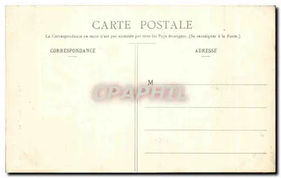 Remiremont — Innenansicht der Kirche — Ausgabe Vve E. Marlin, n°18 — Rückseite
