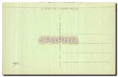 Rouen - Vieille Maison du XVème siècle, Rue St-Romain — éditeur La Cigogne, n° 326 — Verso