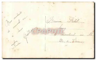 Frau im Blumenkäppchen — Frohes Neues Jahr — A&S 1163 — Rückseite