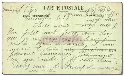 Vermelles — Ruiny zamku — De Randre, seria 44 — Rewers