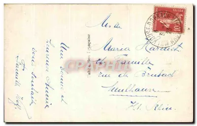 Arranjo de rosas — Boa Ano — Editor GC n°826 — Verso