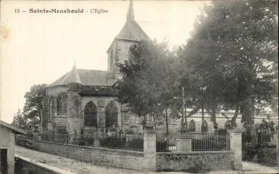 Sainte-Menehould - A Igreja — editor Enscht-Rochat, Thorigny-Ligny (S.-et-M.)