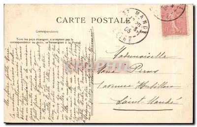 Vincennes — La Chapelle du Fort — Edizione La Giraud, 46, Avenue Herbillion, Saint-Mandé — Verso