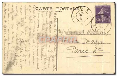 The Loss of the Rhône at BELLEGARDE (Ain) — The Grosses Eaux — L. Michaux, Publisher Dépogé — Back