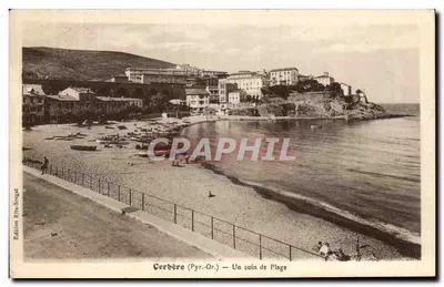 Cerbère (Pyr.-Or.) — Um canto de praia — Edição Rita-Brigat