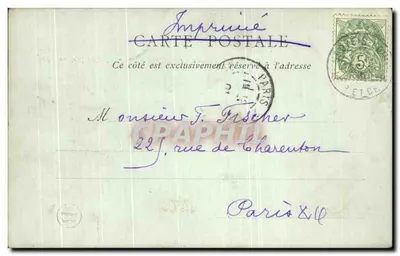 Zamek Chambord — Dachy, widok z lotu ptaka — ND Pbot — Rewers
