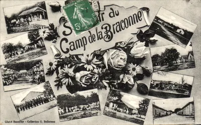 Camp de la Braconne — Temporada da Braconne — Cliché Senellier - Coleção G. Belluteau