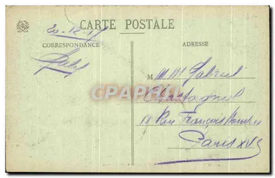 Plainfaing (Vosges) — Vista geral do centro — Ad. Welsch, Saint-Dié, n° 10263 — Verso
