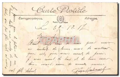 Gérardmer — De Waterval van Mèreelle — Uitgave Zeiger et Chevallier — Achterkant
