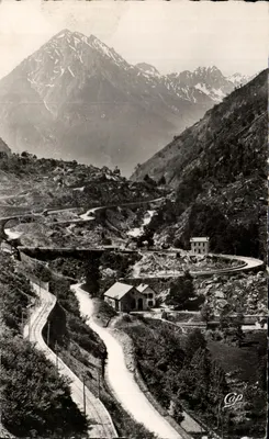 Estrada de Pierrefitte a Cauterets — Cauterets — editor Cap