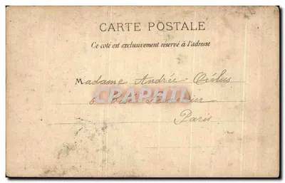 Rouen — Tour Saint-André — Éditeur non identifié, n° 42 — Verso