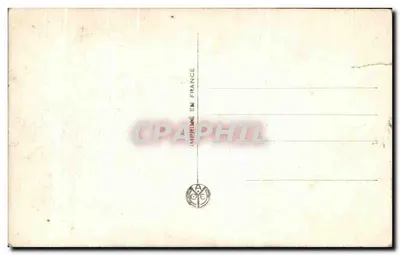 CPA Fantaisie Femme — Verso