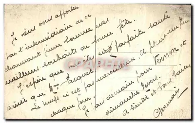 पुराना पोस्टकार्ड फैंटेसी बच्चा फूल — पीछे