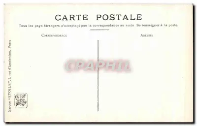 Tolstói escrevendo seu manifesto — cercado pelas dores de seu país — Salão 1903 — Jan Styka — Verso