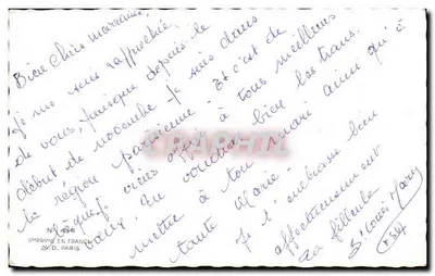 Szczęśliwy Rok — zimowy krajobraz z saniami — wydawca A.D. Paryż, n° 406 — Rewers