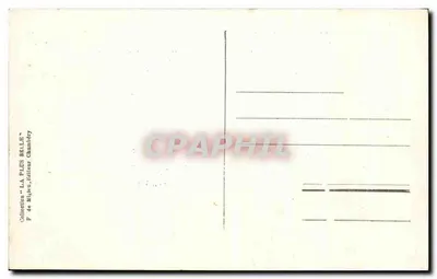 Abbatia Hautecombe — Abbatia Cislerciens od 1125 — kolekcja 'LA PLUS BELLE' P. de Mistu, wydawca Chamilly — Rewers