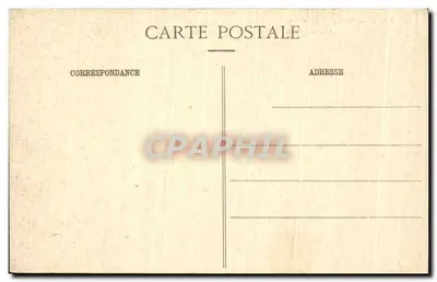 La GRANDE-CHARTREUSE - Wnętrze klasztoru - Komnata - J. G. adiu, Voiron — Rewers