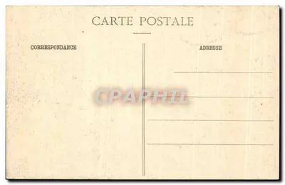 Massif de la Grande-Chartreuse — Katedra Świętego Brunona zbudowana w 1640 roku — J. G. édit., Voiron — Rewers