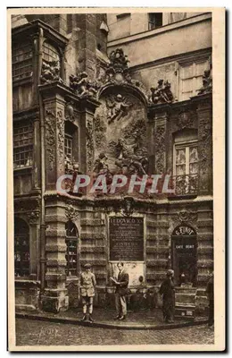 Fontaine monumental — Rua da Grande Horloge — Edição de An YVON, Rouen