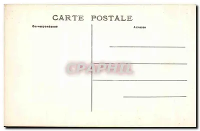 Caen - A Igreja de São Pedro — vista da fachada e do campanário gótico — editor P. R. n° 92 — Verso