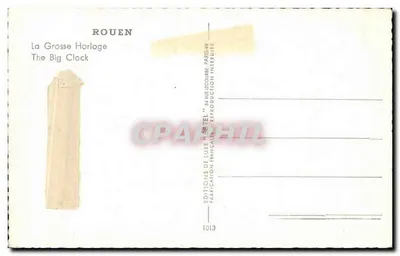 Rouen — Duża Godzina — Wydawnictwo Luksusowe — Rewers