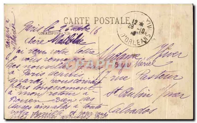 Parijs — Het Heilig Hart — Uitgever '81' en serie-nummer 81 — Achterkant