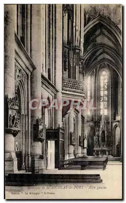 Basílica de São NICOLAS-de-PORT — Avenida esquerda — Edição "La Ménagère" São-Nicolas