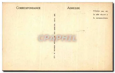 Lago de Annecy — El Castillo — Imp. L. L. (n° 301) — Reverso