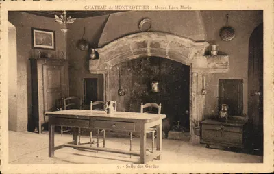 Castelo de Montrottier - Museu Léon Marès - Sala dos Guardas