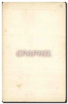 Orfanato das Forças Armadas — Yvetot — Desenho de Renée Leca — Verso