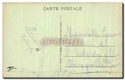 Rouen — Pomnik Zwycięstwa autorstwa Réal Del Sarte, rzeźbiarza — Karty 'La Clappe' — Rewers