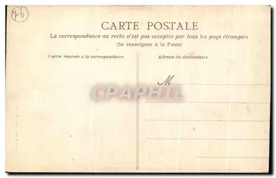 Tombe de Richard Cœur de Lion — Éditeur : C. P. A. — N° 2 — Verso