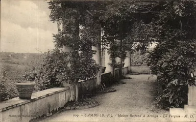 Cambo (B.P.) - Casa Rostand ad Arnaga - La Pergola - M.D.