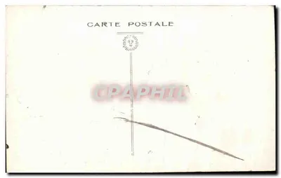 Le Mont St-Michel — Nef de l'Église — Carte postale — Verso