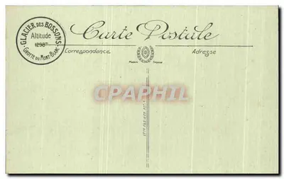 Chamonix — Séracs — Morze lodowe — Li. — Selecta — Rewers