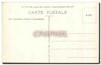 Chamonix-Mont-Blanc — Meer van ijs en weiden — anoniem uitgever, n° 389 — Achterkant