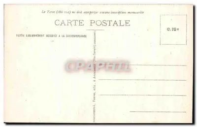 Chamonix-Mont-Blanc (Alta Saboia) — A Cordilheira das Aignilles — L. Fauraz, editor em Annecy — Verso