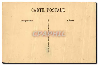 Compiègne - Zamek - Pokój sypialny Marie-Antoinette - LL — Rewers