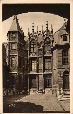 Hôtel du Bourgtheroulde — Rouen (Seine-Inférieure) — Éd. Yvon, n°19