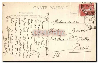 Saint-Valéry-en-Caux — L'ora del Bagno — LE LITTORAL (Seine-Inférieure) — L. J. — Verso