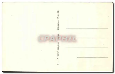 Zamek Murols (strona zachodnia) — Poesja Auvergne — J. Gouttefangeas, wydawca (P.-de-D.) — Rewers