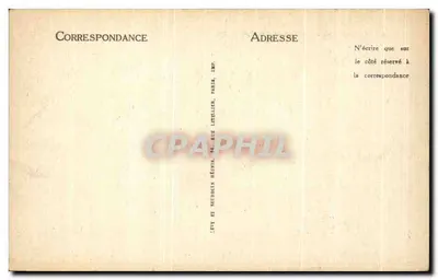 Langeais — Het Kasteel en de Kerk — LL — Achterkant