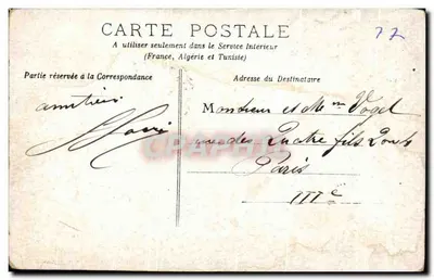 Ferêt di Fontainebleau — Cappella di Nostra Signora di Bon Secours — editore L.D. Fontainebleau — Verso