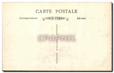 Omgeving van AIX-LES-BAINS — Het meer Bourget bekeken vanaf Hautecombe — n°634 — Achterkant