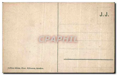 Jezioro Plan de l'Aiguille — Chamonix — J.J. 5997 — Rewers