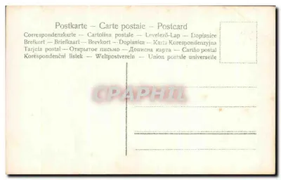Młoda kobieta w różowej sukni i futrze — trzymająca podkładkę — n° 3134/1 — Rewers