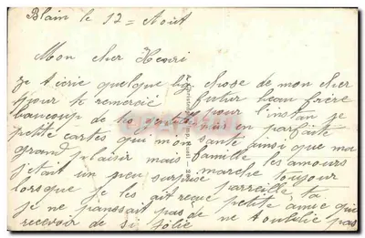Femme tenant des roses — numéro 13 — Mimosas 321 — Verso